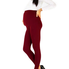 Load image into Gallery viewer, Pregnant Women Tight Soft High Waist Spring Solid Non-transparent