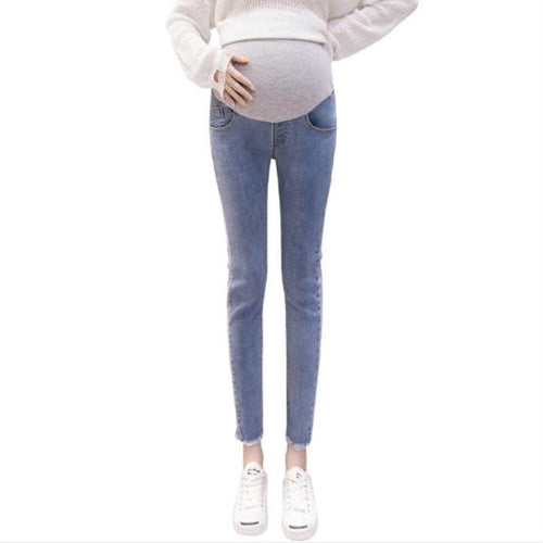 2019 spring new maternity jeans