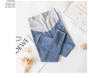 2019 spring new maternity jeans