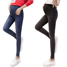 Load image into Gallery viewer, New Maternity jeans cotton elastic waist jeans