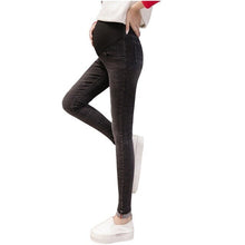 Load image into Gallery viewer, New Maternity jeans cotton elastic waist jeans