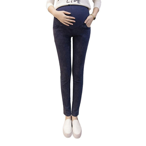 High Elastic Maternity Jeans