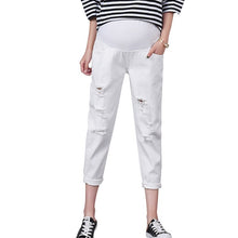 Load image into Gallery viewer, 2019 Summer Maternity Jeans Hole