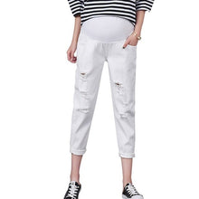 Load image into Gallery viewer, 2019 Summer Maternity Jeans Hole