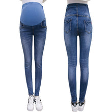 Load image into Gallery viewer, Jeans For Pregnant Women Stretch Denim