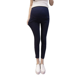 High Elastic Waist Ninth Pants