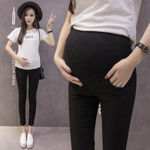 High Elastic Waist Ninth Pants