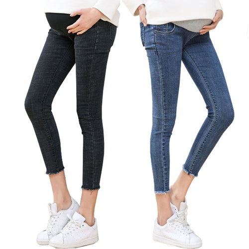 Maternity Clothes Ninth Pants Maternity Jeans