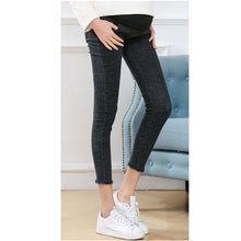 Load image into Gallery viewer, Maternity Clothes Ninth Pants Maternity Jeans