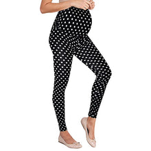 Load image into Gallery viewer, LONSANT Women's Maternity Stretch Leggings Seamless Dot Pants
