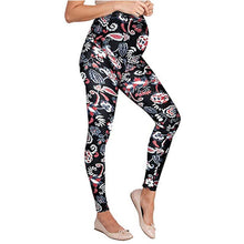 Load image into Gallery viewer, LONSANT women seamless Print maternity leggings stretch pregnancy pants